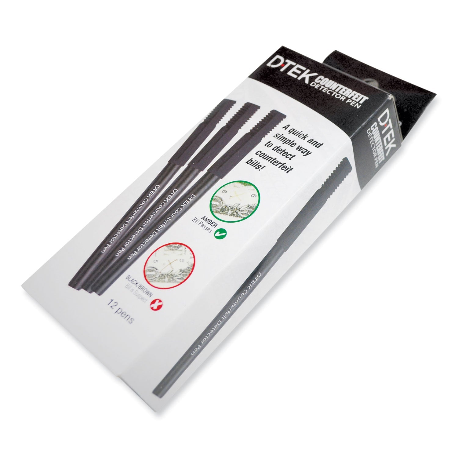 Counterfeit Detector Pens | 12-Pack