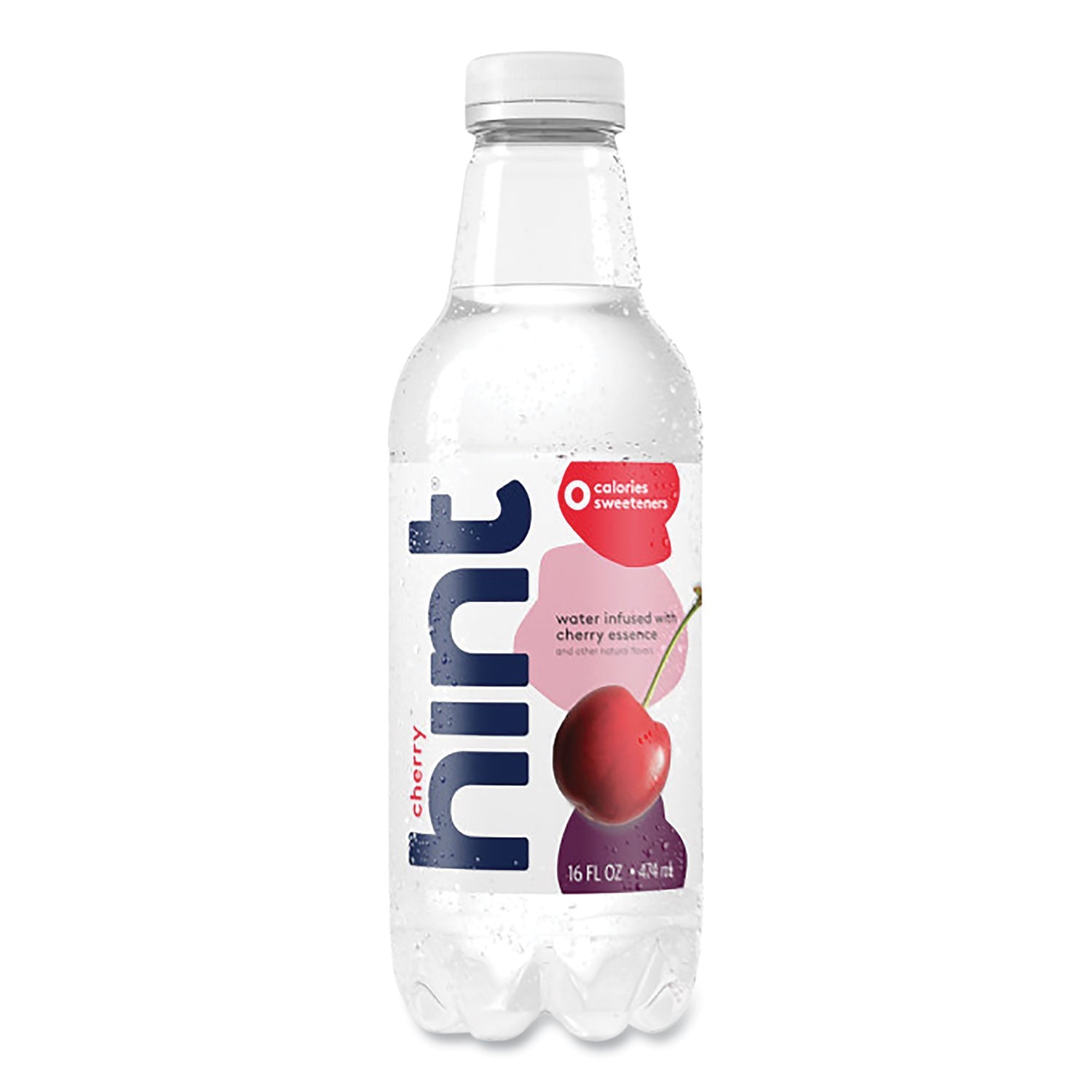 Flavored Water | hint Cherry, 16oz Bottle 12-Pk