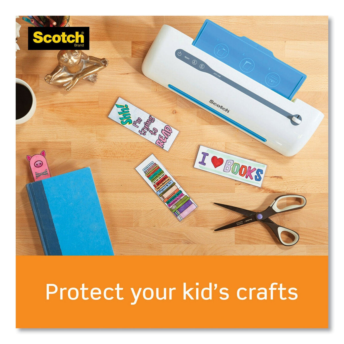 Scotch™ Laminating Pouches, 3 Mil, 9" X 11.5", Gloss Clear, 20/pack