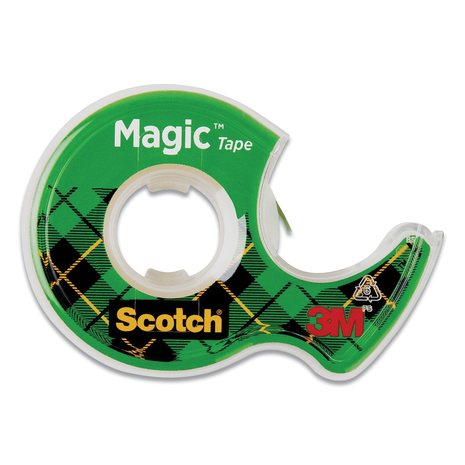 Scotch Magic Tape with Dispenser | 0.5" Clear