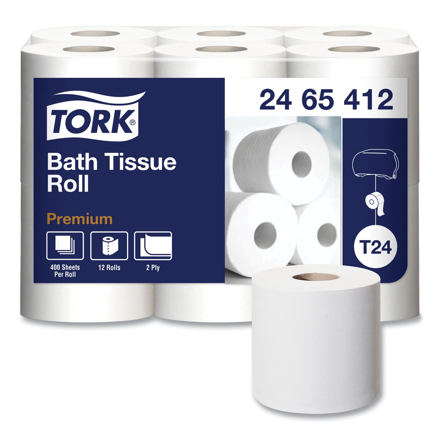 Tork® Poly-Pack Bath Tissue | 48 Rolls