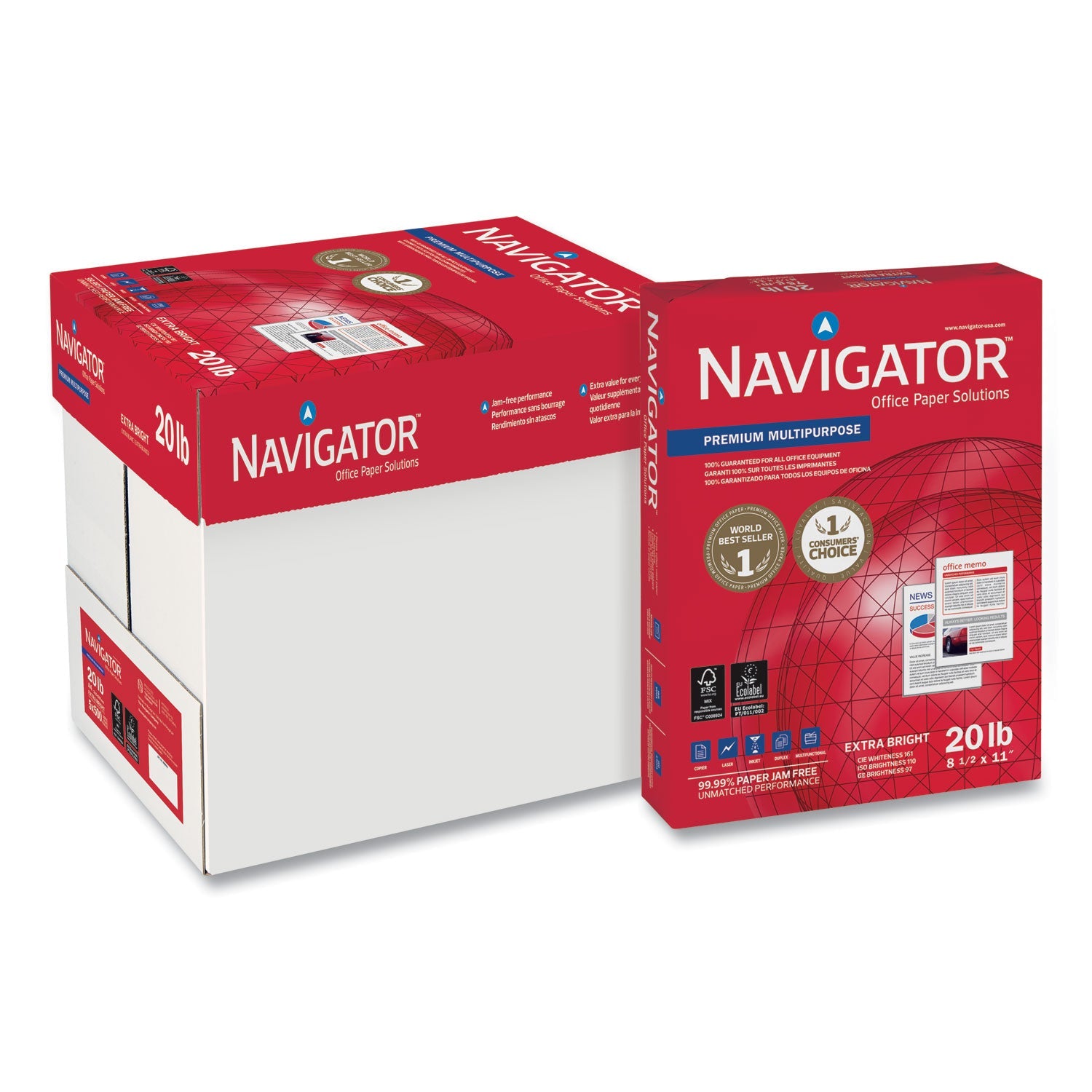 Multipurpose Copy Paper | Navigator® 20lb, 97-B