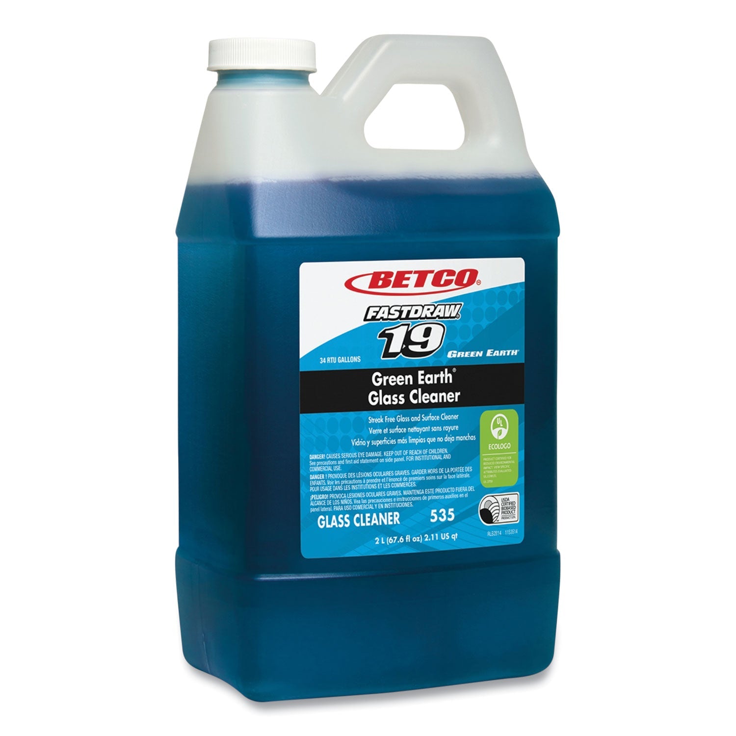 Glass Cleaner | Betco® Green Earth Fastdraw 19