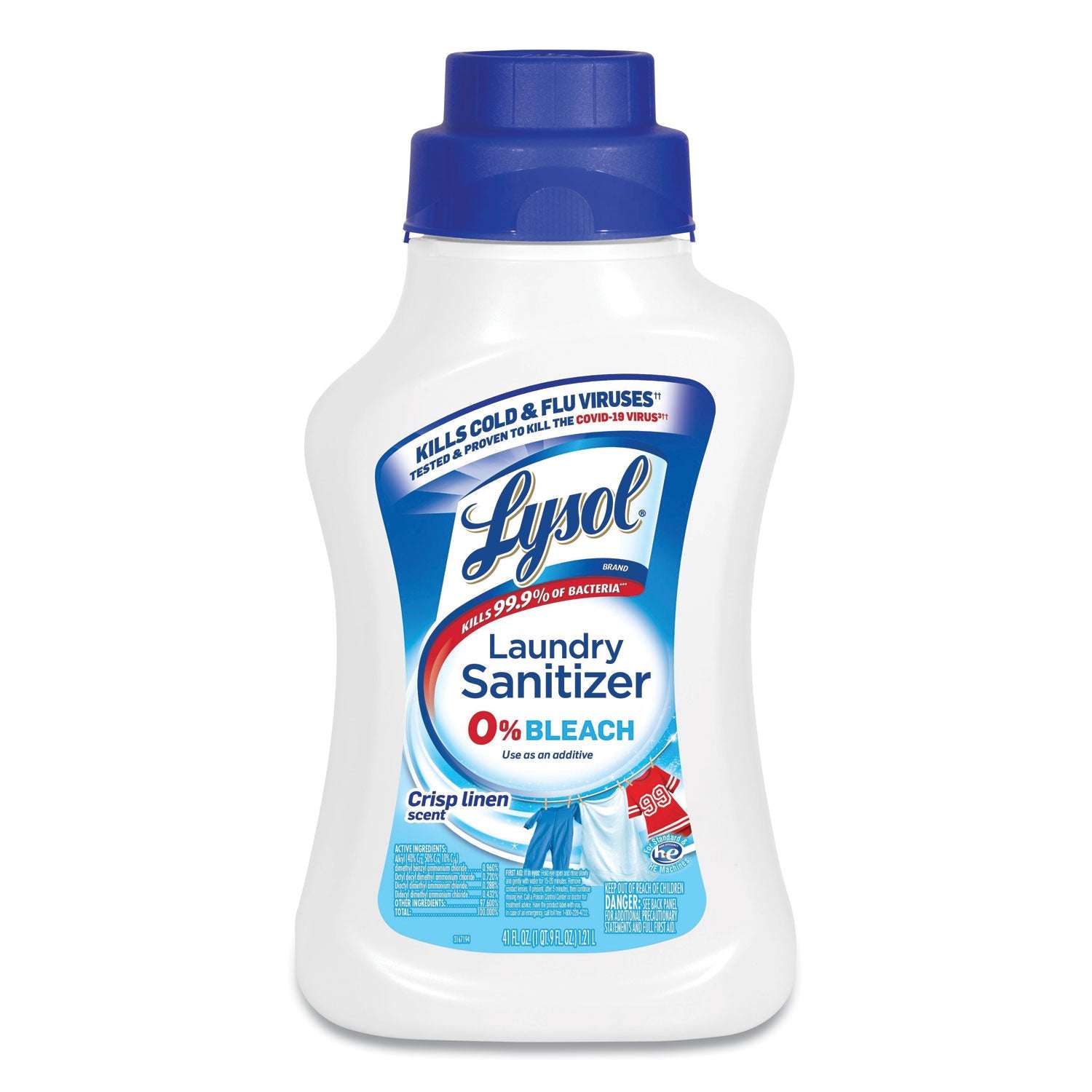 Laundry Sanitizer | Crisp Linen, 41oz, LYSOL®