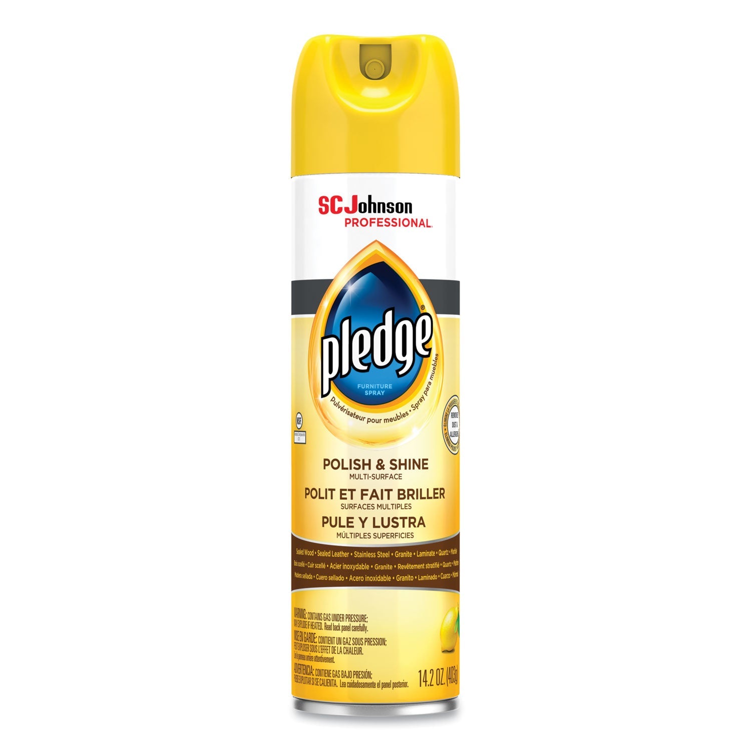 Furniture Polish | Lemon, 14.2oz, Pledge®