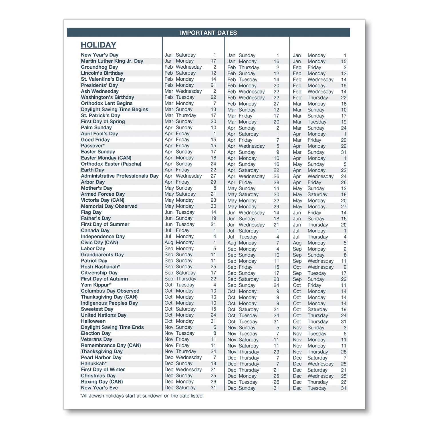 House of Doolittle™ 14-Month Recycled Ruled Monthly Planner, 11 x 8.5, Black Cover, 14-Month: Dec 2024 to Jan 2026