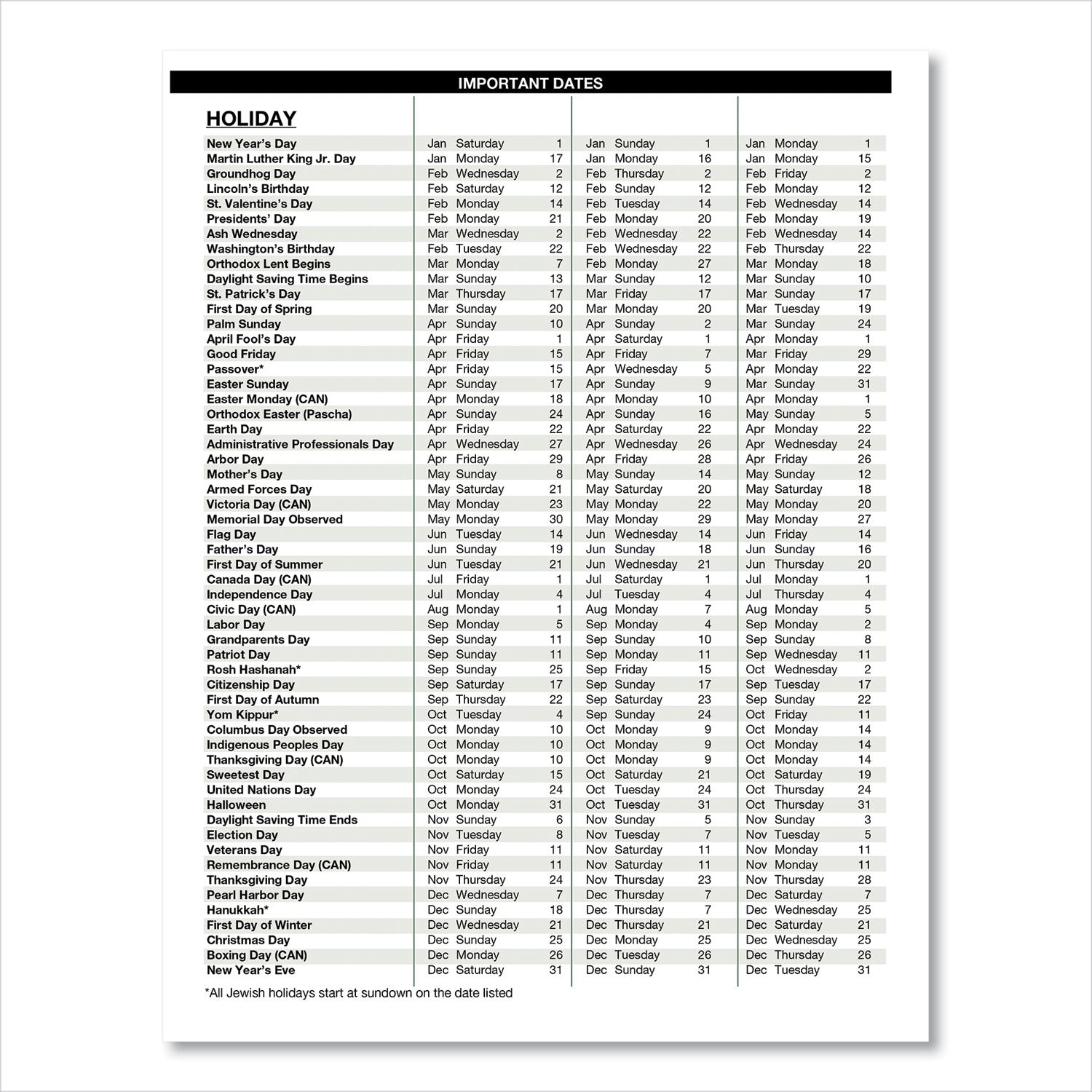 House of Doolittle™ Recycled Professional Weekly Planner, 15-Minute Appts, 11 x 8.5, Black Wirebound Soft Cover, 12-Month (Jan to Dec): 2025 - Bloom Skins