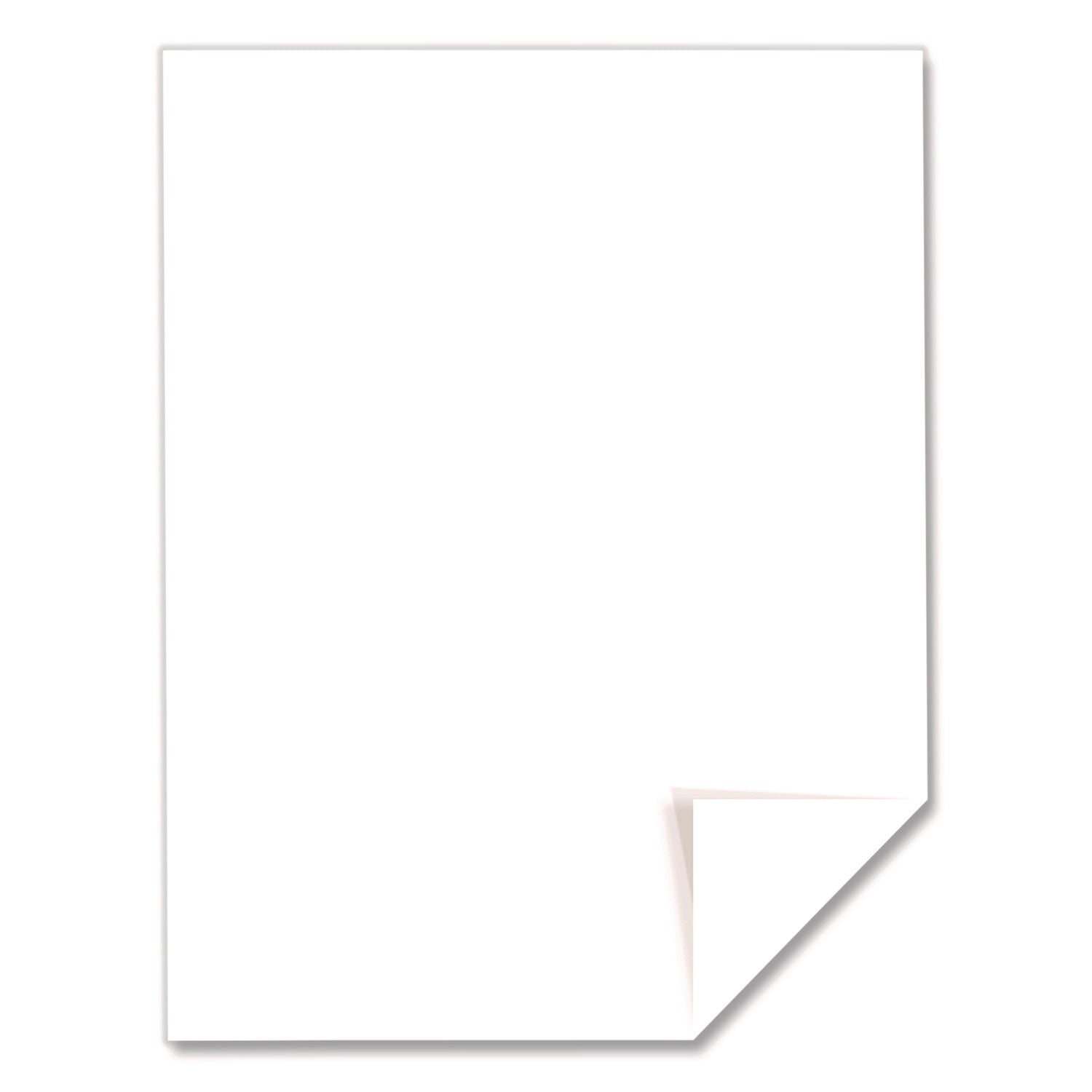 Neenah Paper Exact Index Card Stock, 94 Bright, 90 lb Index Weight, 8.5 x 11, White, 250/Pack