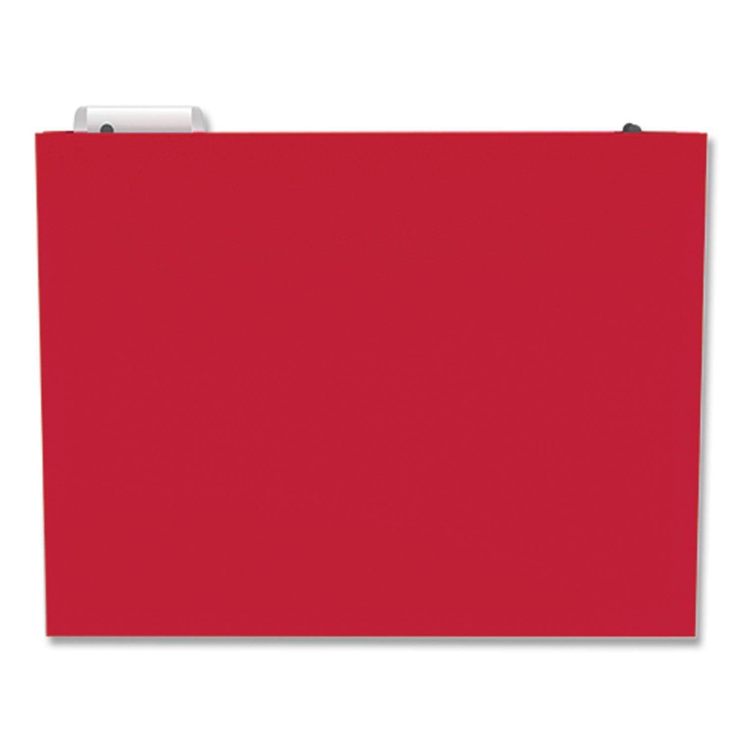 TRU RED™ plastic hanging file pockets, 1 section, letter size, 1/5-cut tabs, assorted colors, 5/pack
