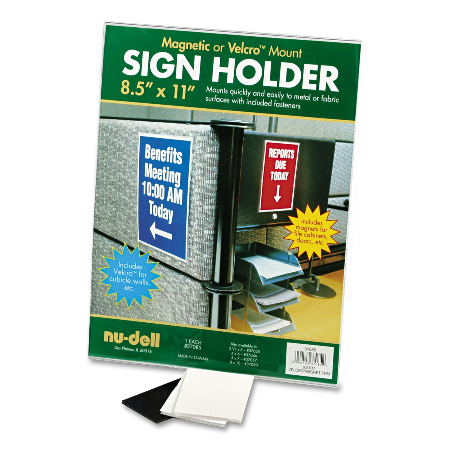 Acrylic Sign Holder | 8.5x11, Slanted, Clear