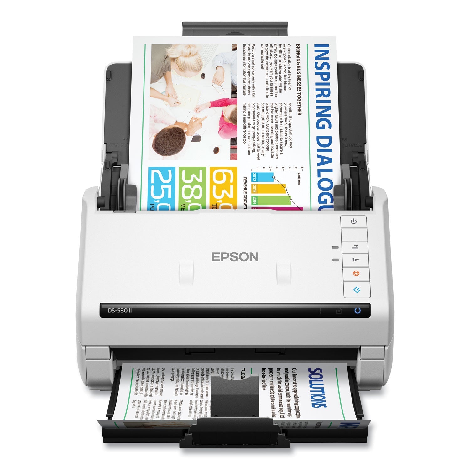 DS-530 II Color Duplex Document Scanner | 600dpi