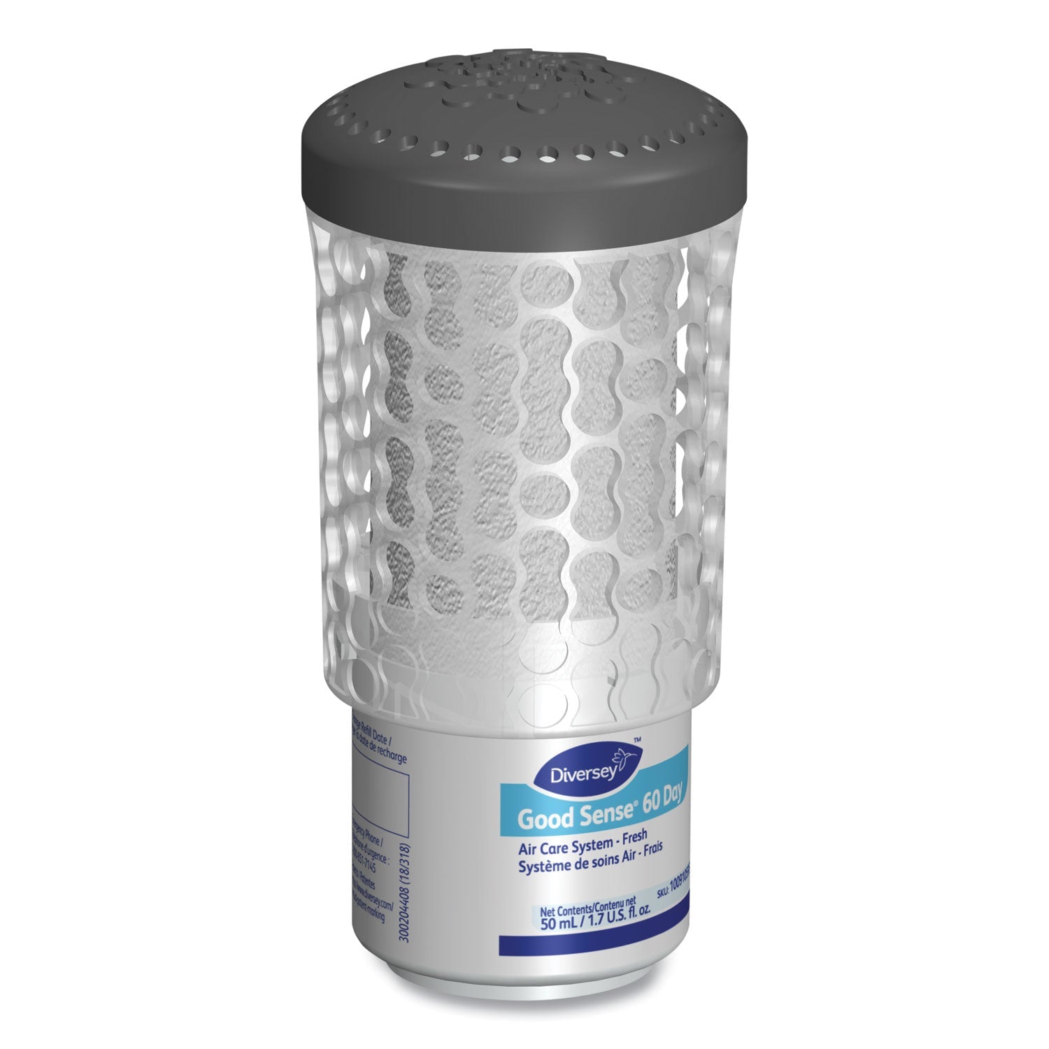 Diversey™ Good Sense 60-Day Air Care System, Fresh Scent, 1.7 Oz, 6/carton