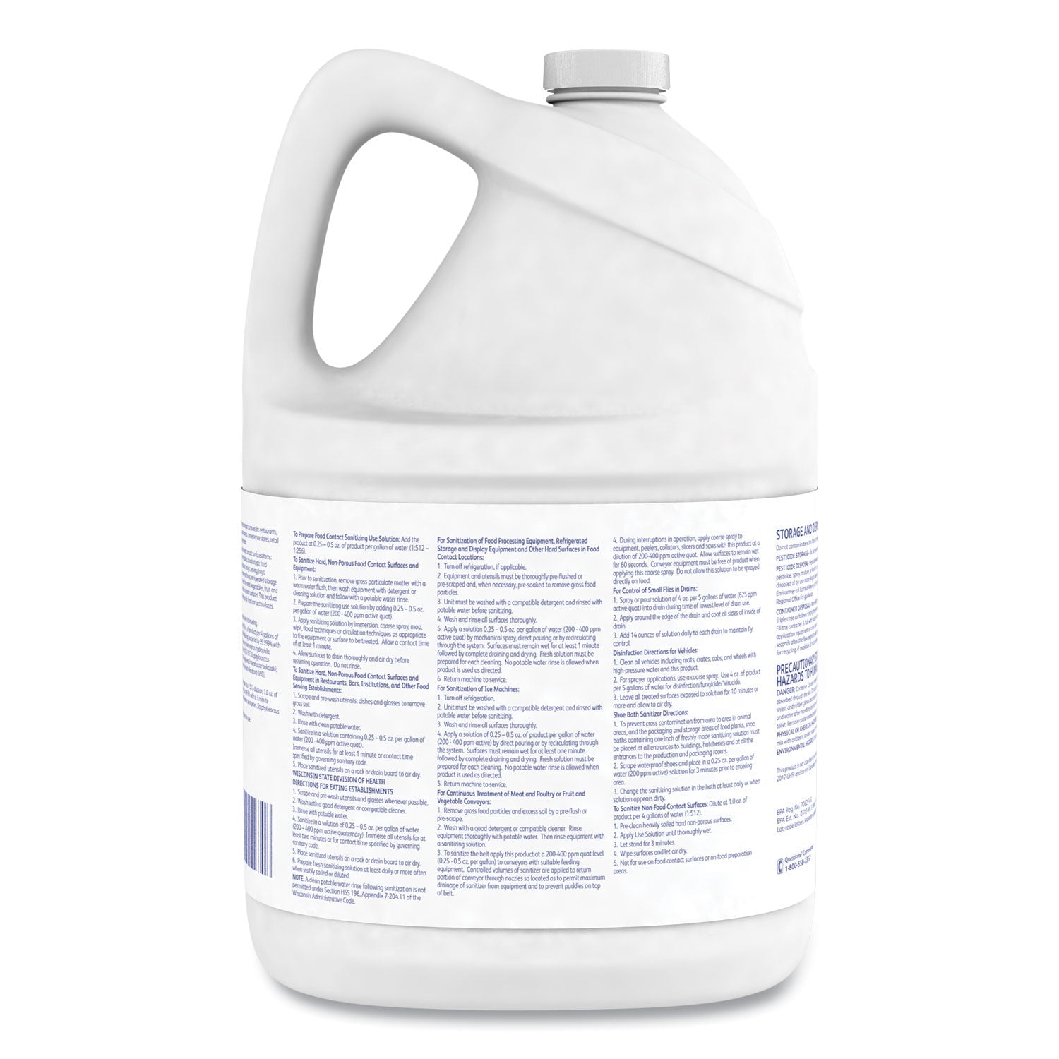 Diversey™ J-512tm/mc Sanitizer, 1 Gal Bottle, 4/carton