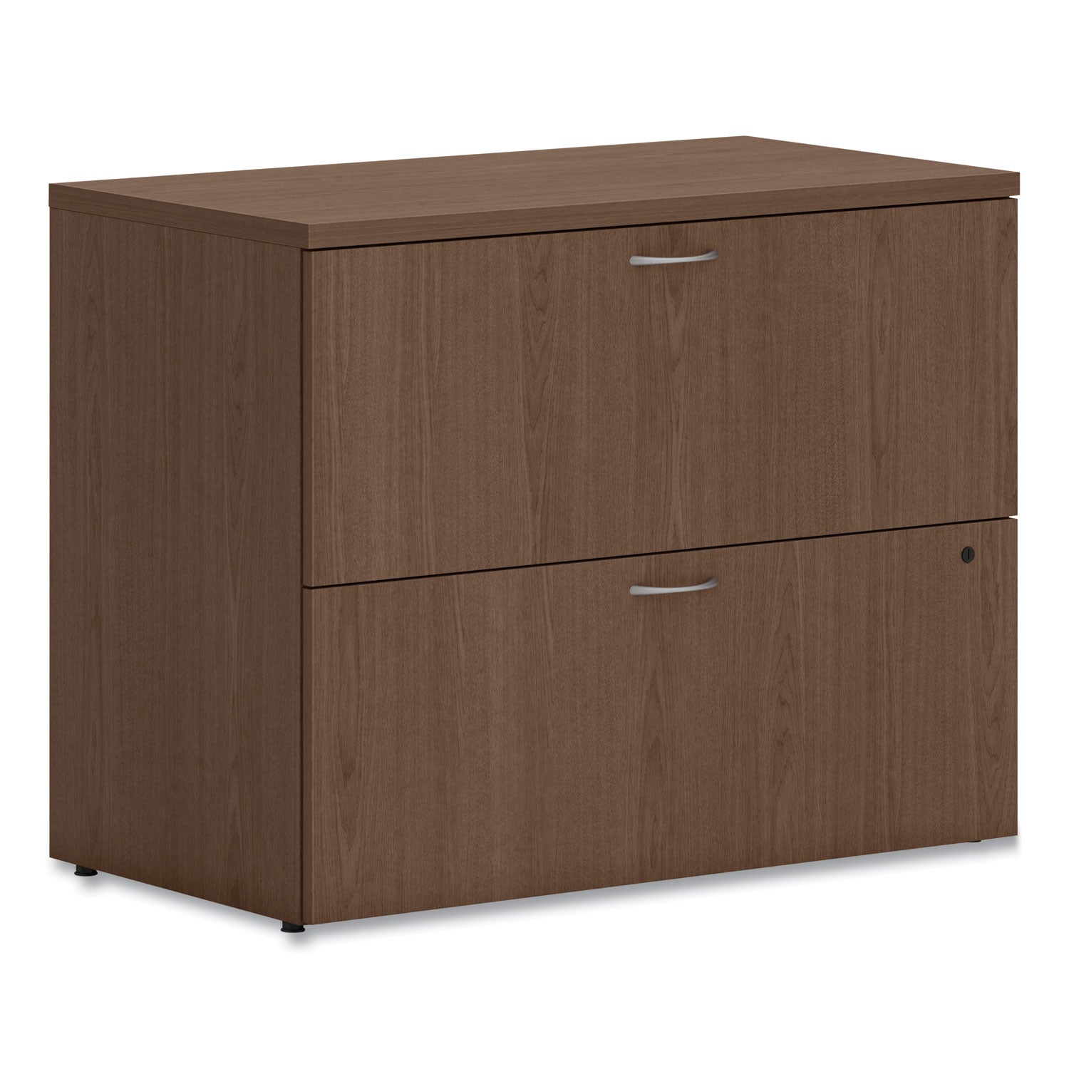 HON® Mod Lateral File | 2-Drawer, Sepia Walnut