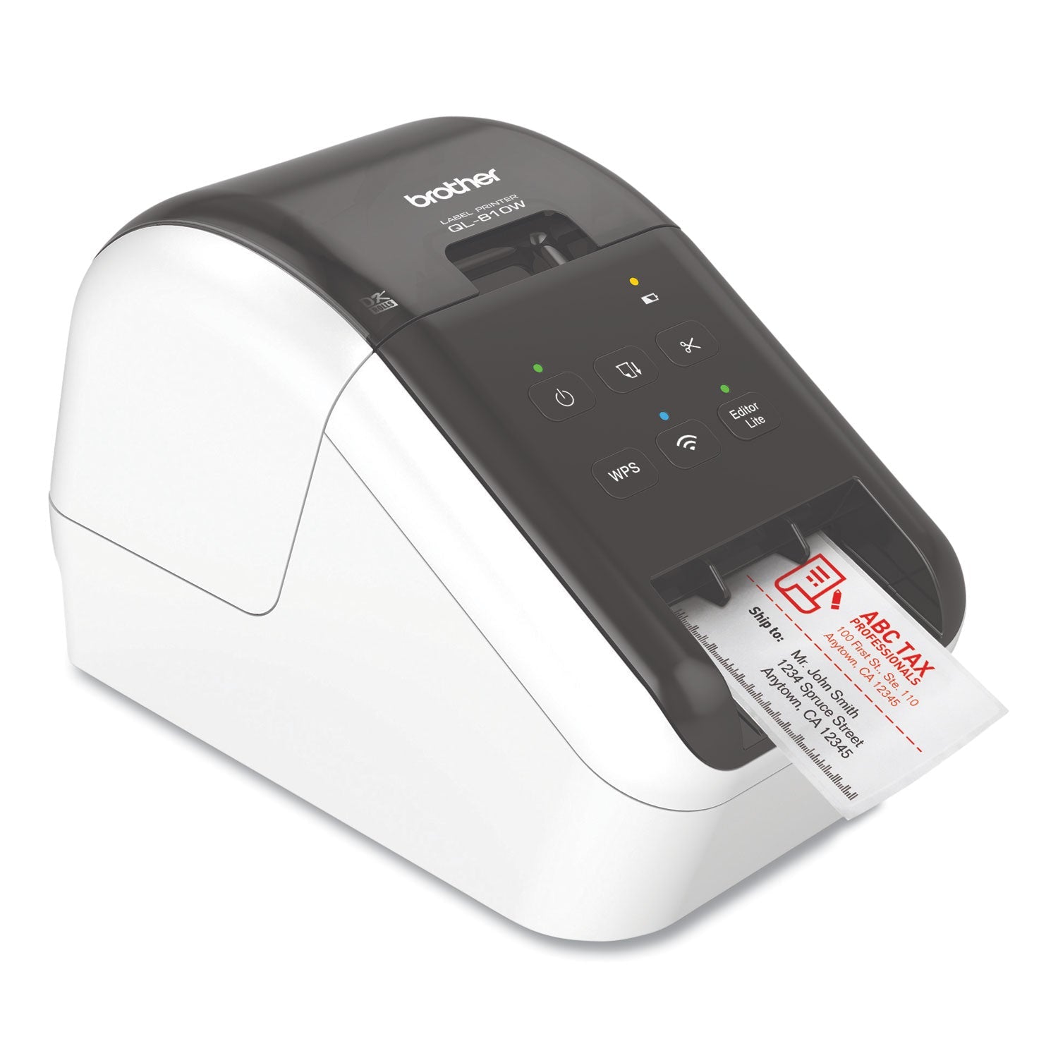 Brother Ql-810w Ultra-Fast Label Printer With Wireless Networking, 110 Labels/min Print Speed, 5 X 9.38 X 6 - Bloom Skins