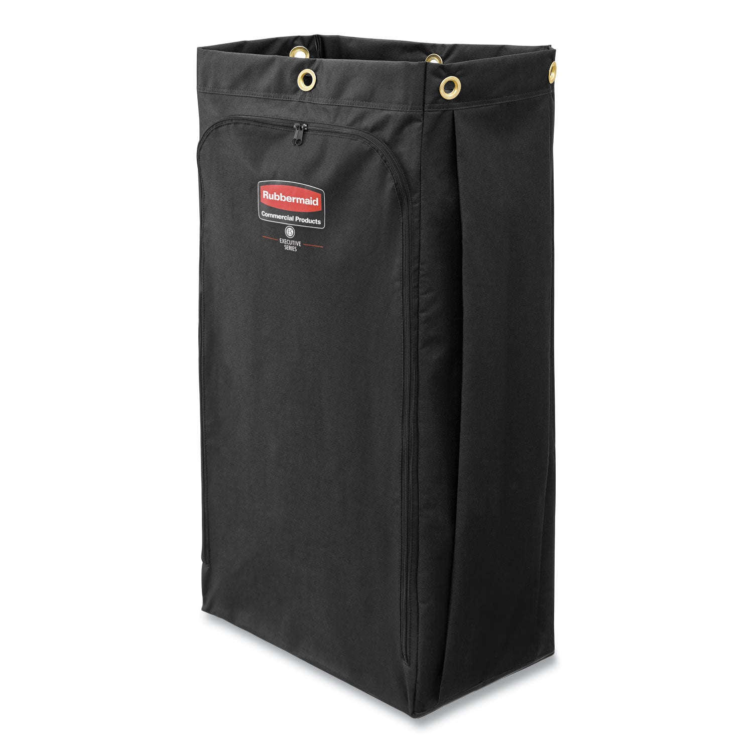 Fabric Cleaning Cart Bag | 26 gal, Black
