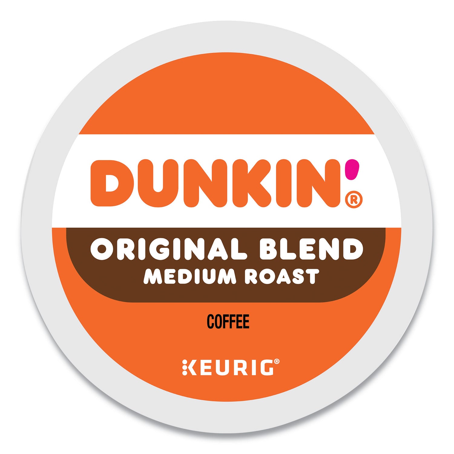 Dunkin'® K-Cup Pods, Original Blend, 22/box