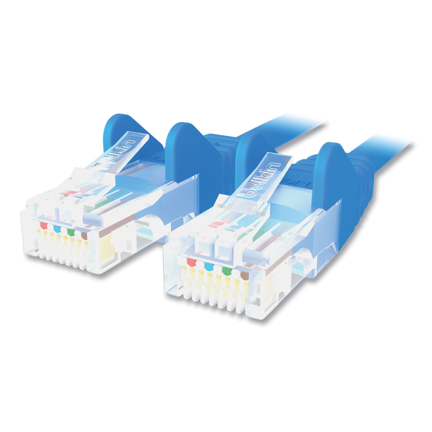Belkin® CAT6 UTP Computer Patch Cable, 7 ft, Blue - Bloom Skins