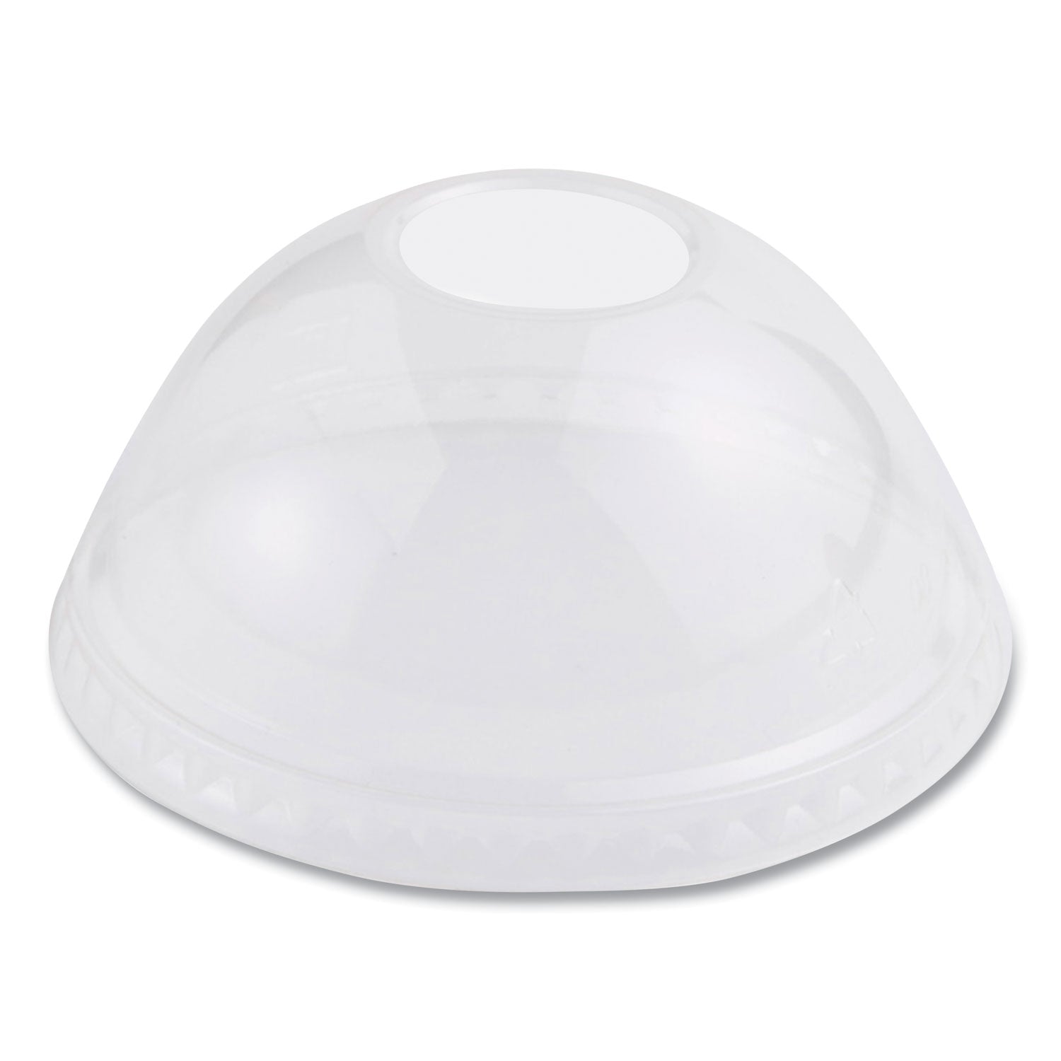 World Centric® PLA Clear Cold Cup Lids, Dome Lid, Fits 9 oz to 24 oz Cold Cups, Plastic, Clear, 1,000/Carton - Bloom Skins