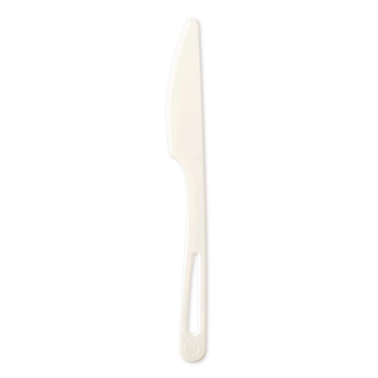 TPLA Compostable Cutlery Knife | White | 1000-Ct
