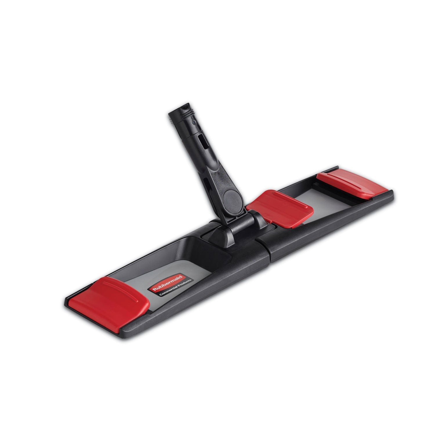 Adaptable Flat Mop Frame | 18.25" Black/Gray/Red