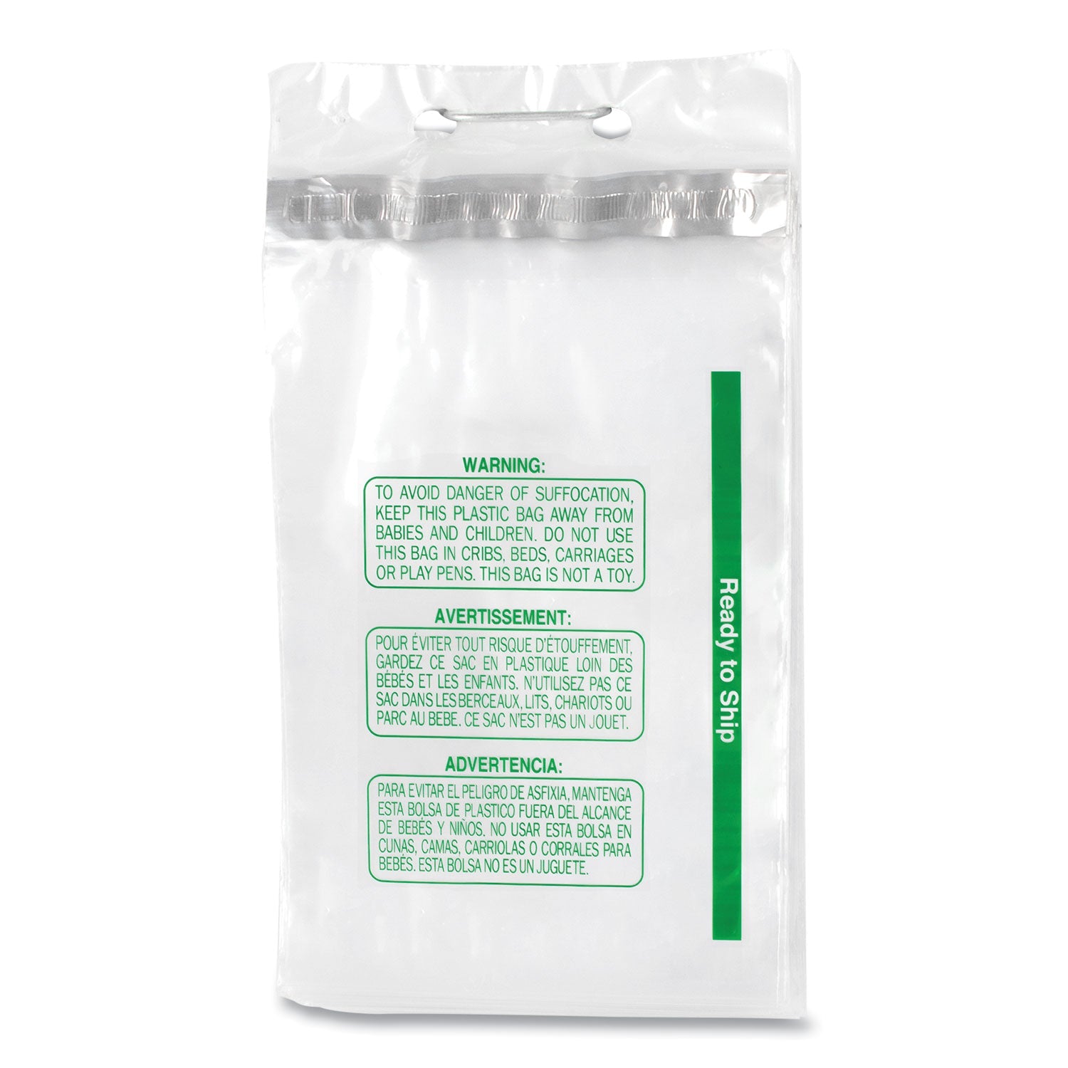 Fantapak Wicketed E-Commerce Bags, 9 X 14, 1.5 Mil, 1,000/box