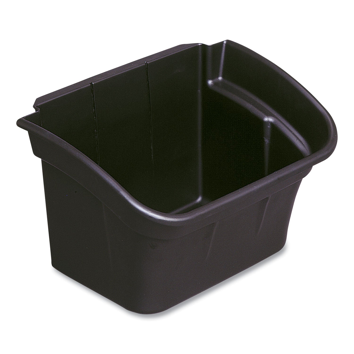 Utility Bin | 4 gal, 17" x 12.13" x 10.5", Black