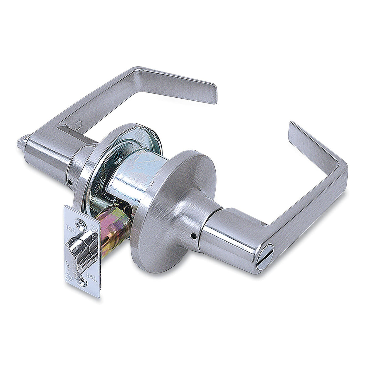 Tell® Light Duty Commercial Privacy Lever Lockset, Satin Chrome Finish