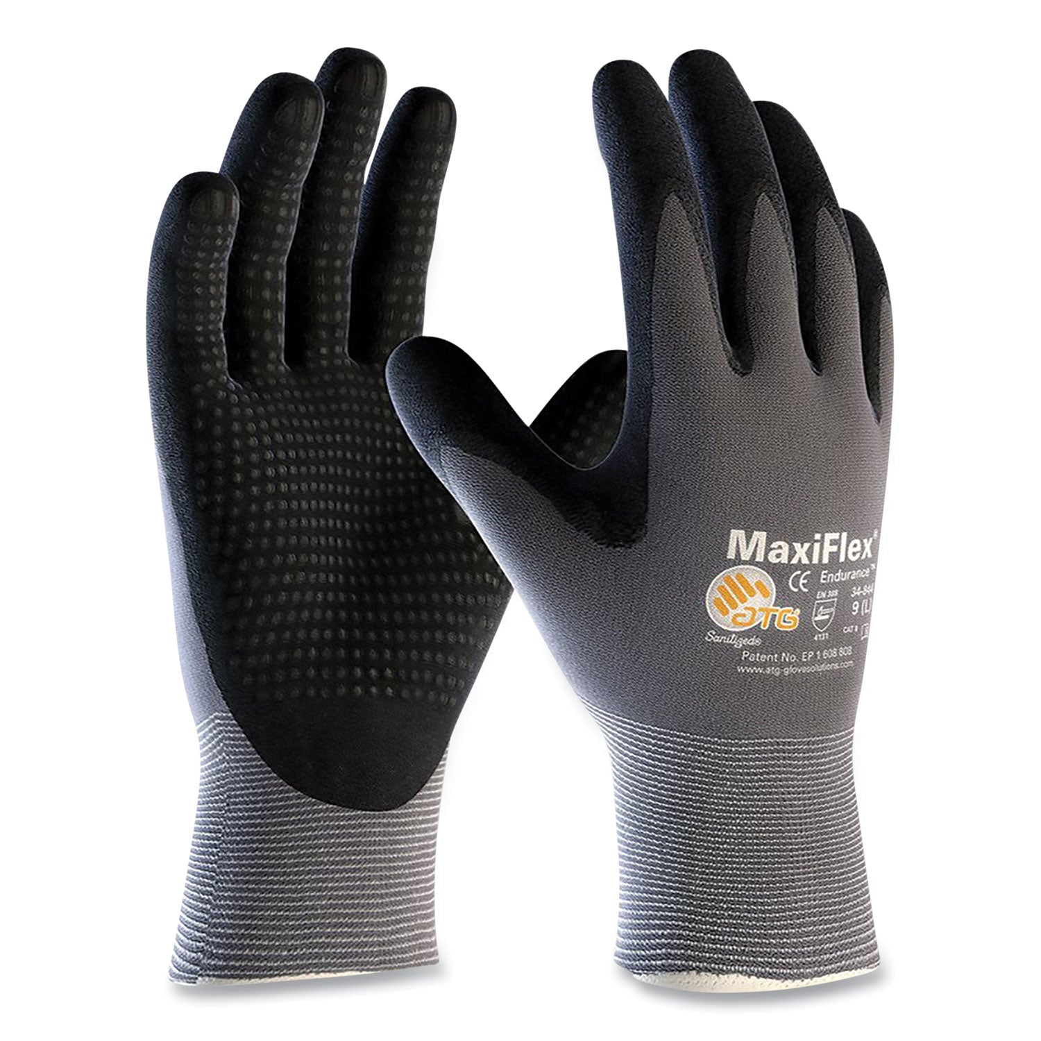 Seamless Knit Nylon Gloves | Large | 12-Pairs