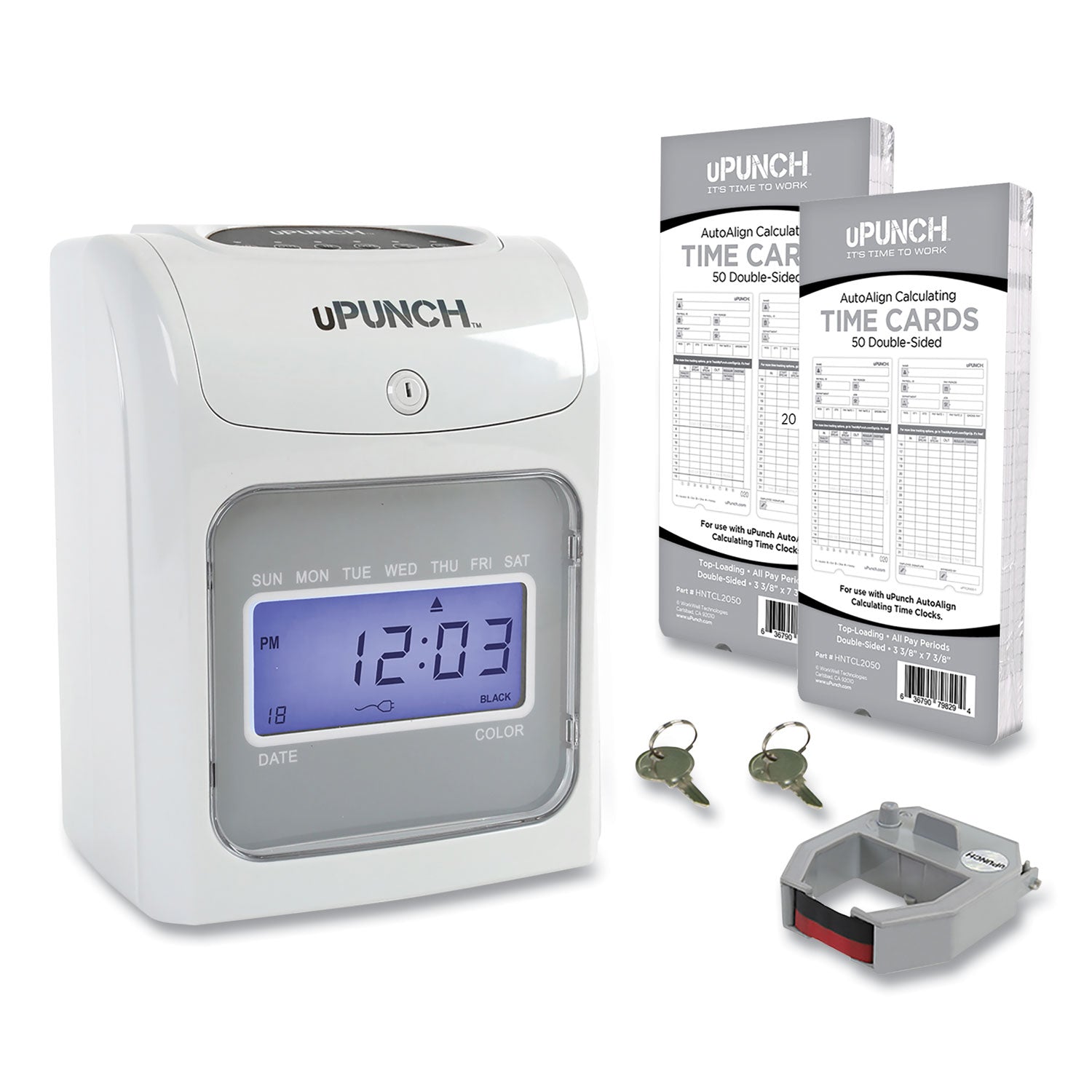 uPunch HN2500 Electronic Calculating Time Clock