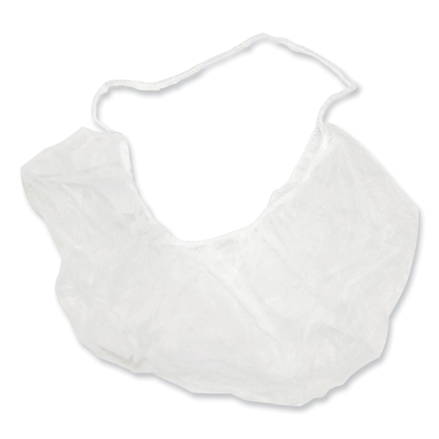 AMBITEX® BRD Series Polypropylene Beard Nets, One Size Fits Most, White, 100/Pack, 10 Packs/Carton