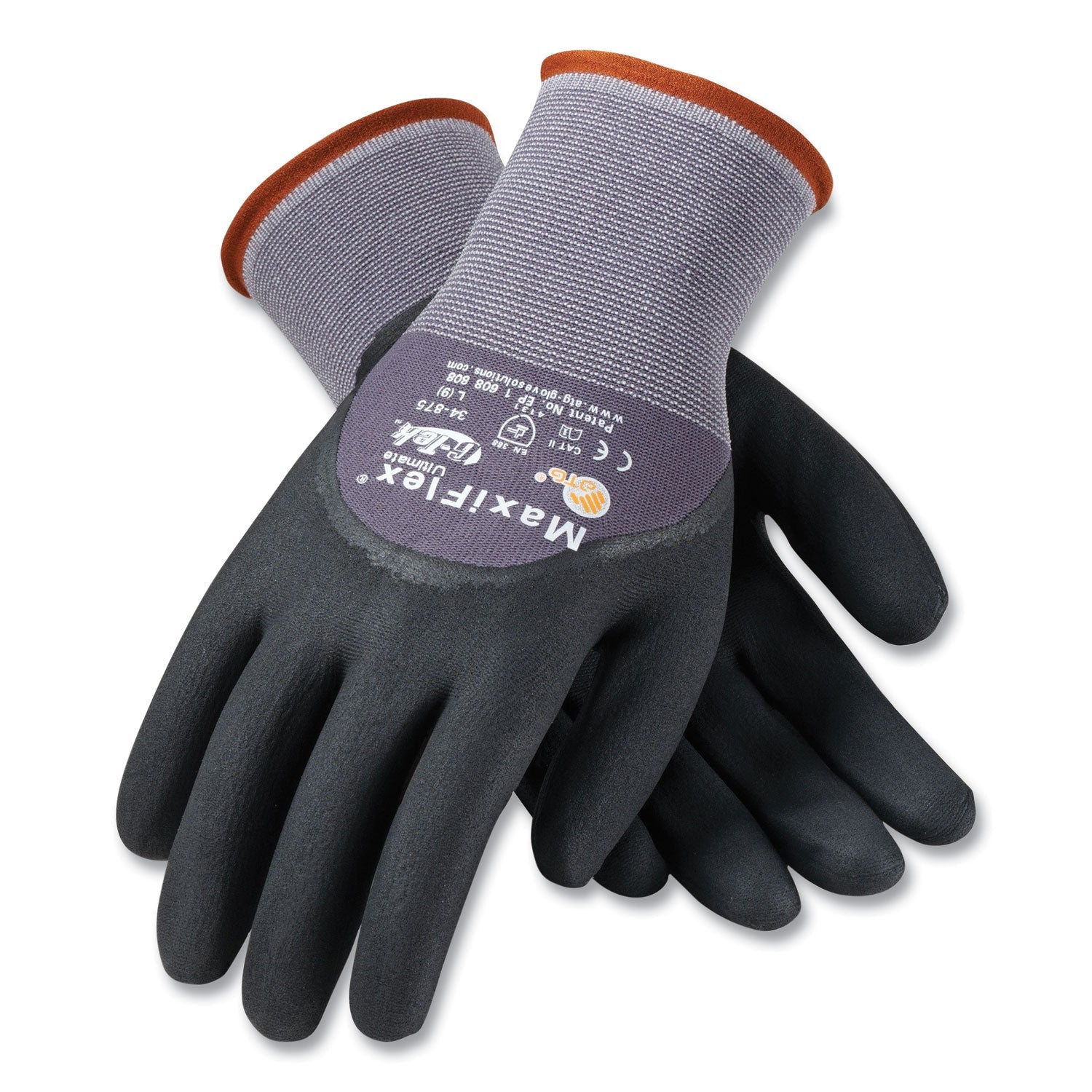 Seamless Knit Nylon Gloves | X-Large | 12-Pair