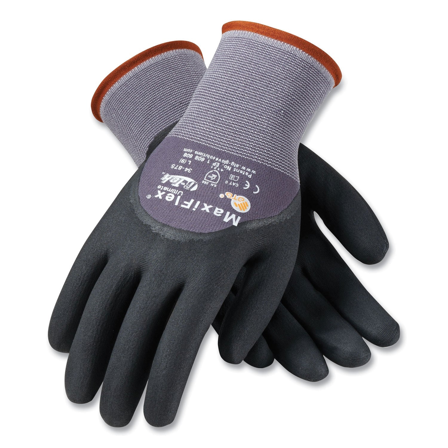 Seamless Knit Nylon Gloves | Large | 12-Pairs