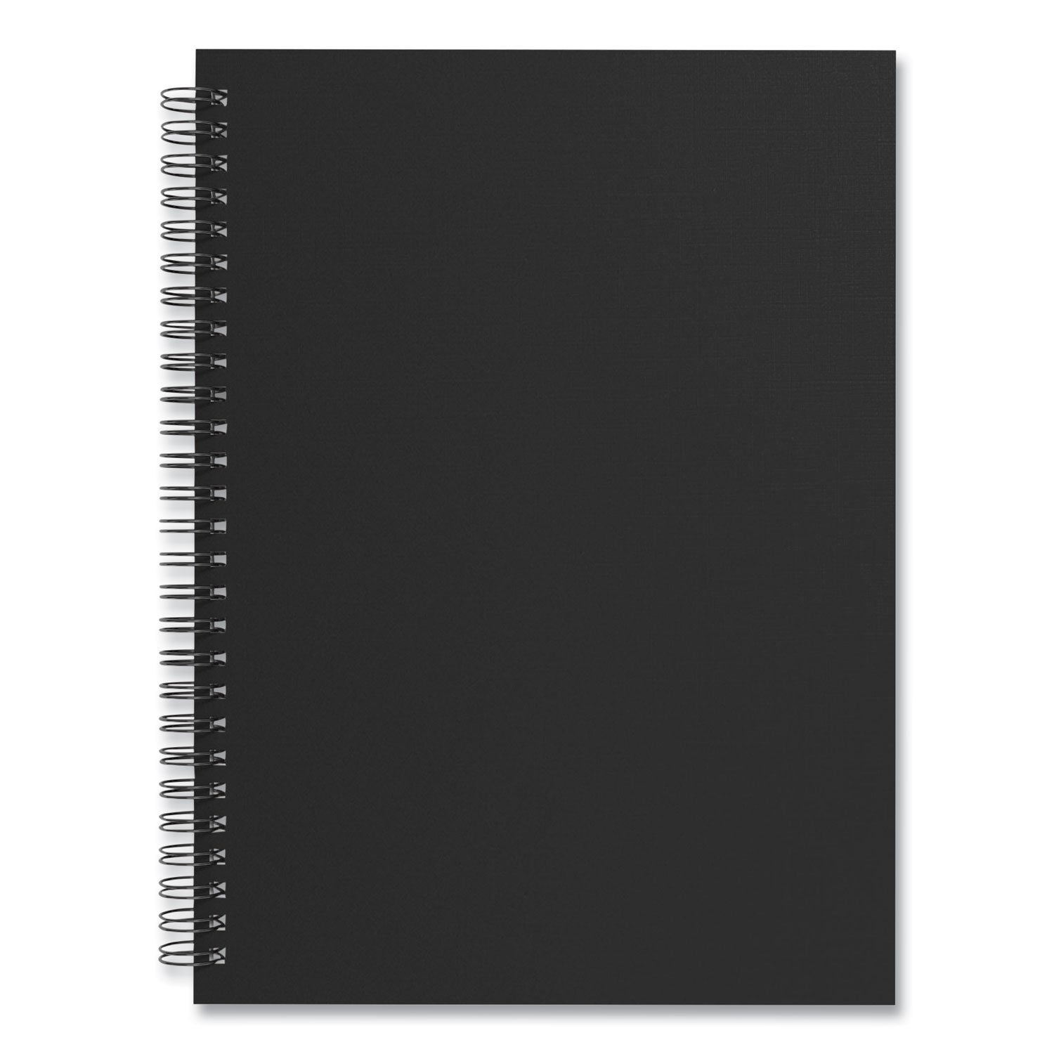 TRU RED™ Wirebound Soft-Cover Project-Planning Notebook, 1-Subject, Project-Management Format, Black Cover, (80) 9.5 x 6.5 Sheets