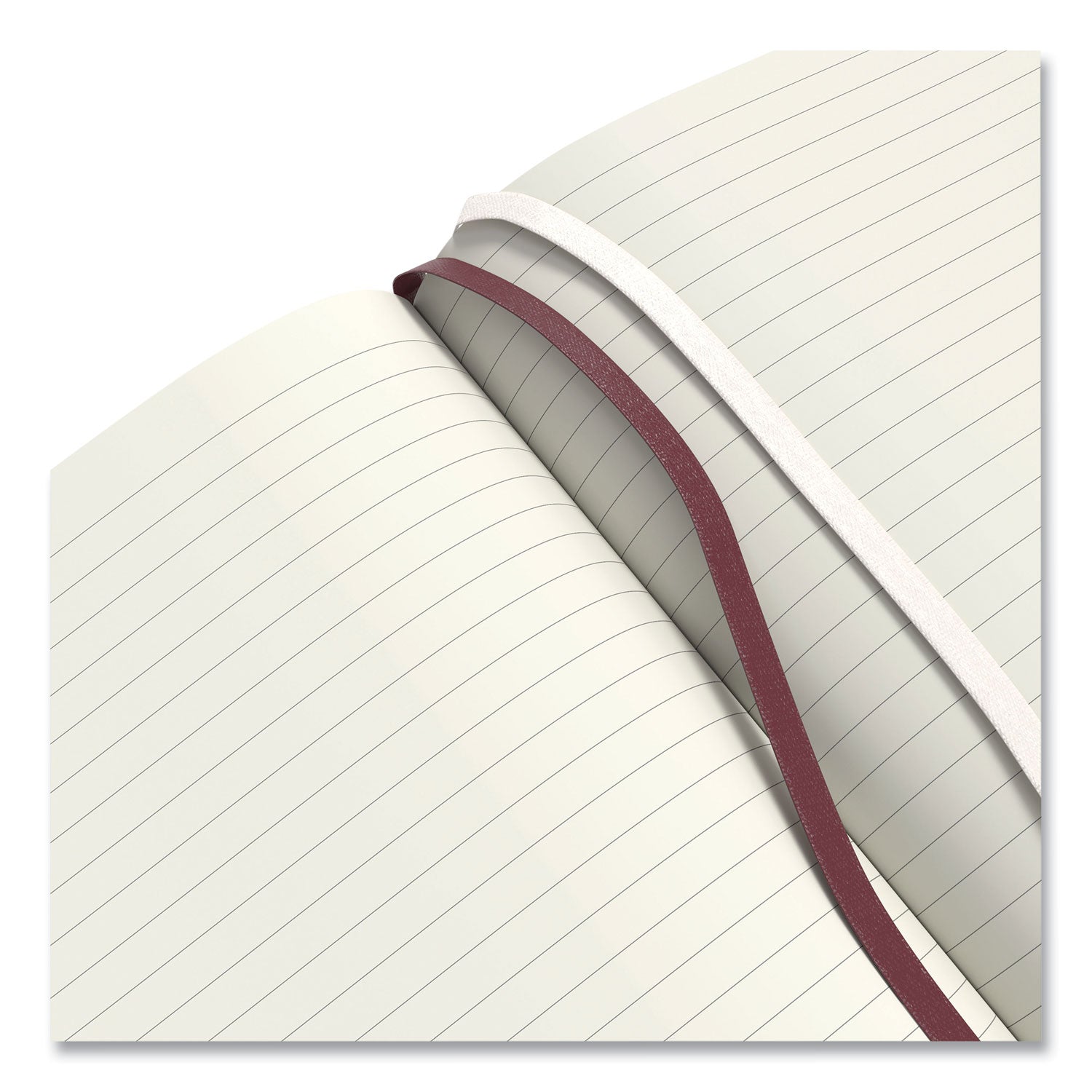 TRU RED™ Hardcover Business Journal, 1-Subject, Narrow Rule, Purple Cover, (96) 8 x 5.5 Sheets