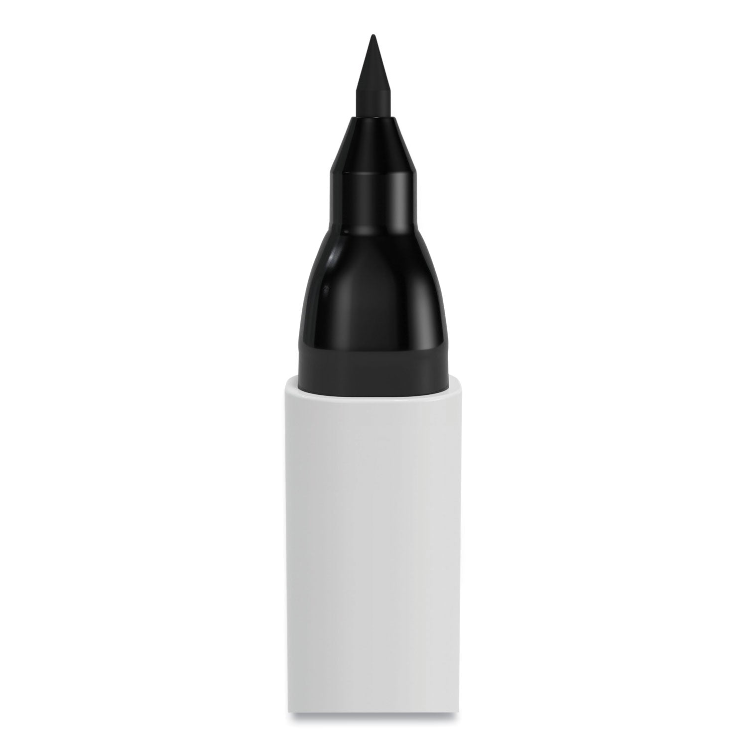 TRU RED™ Dry Erase Marker, Pen-Style, Extra-Fine Bullet Tip, Black, Dozen
