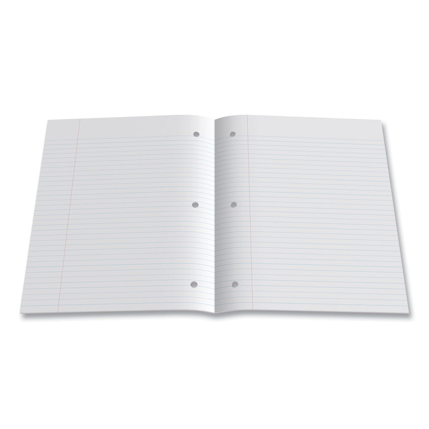 TRU RED™ Wireless One-Subject Notebook, Medium/College Rule, Green Cover, (80) 11 x 8.5 Sheets