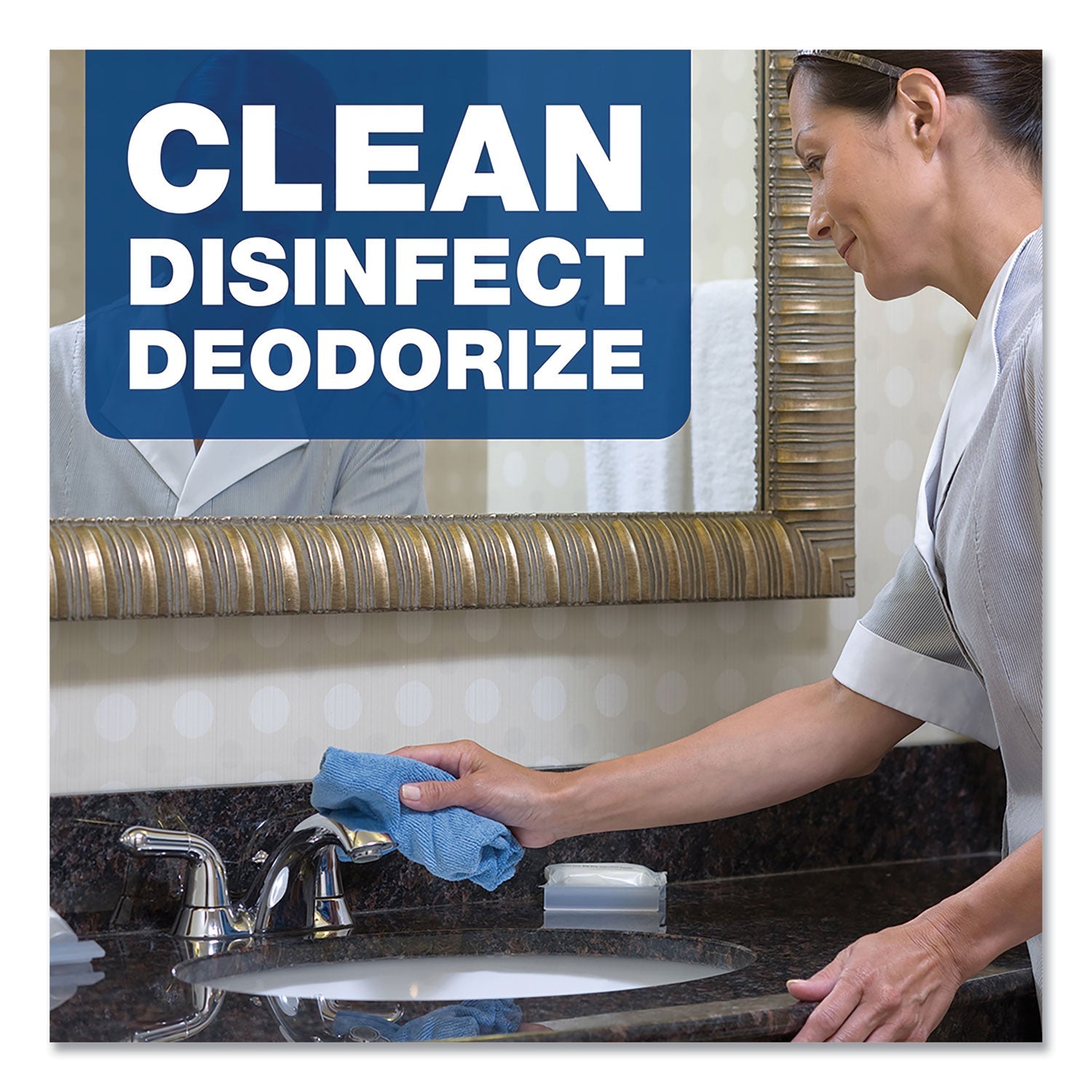 Comet® Disinfecting-Sanitizing Bathroom Cleaner, One Gallon Bottle, 3/carton