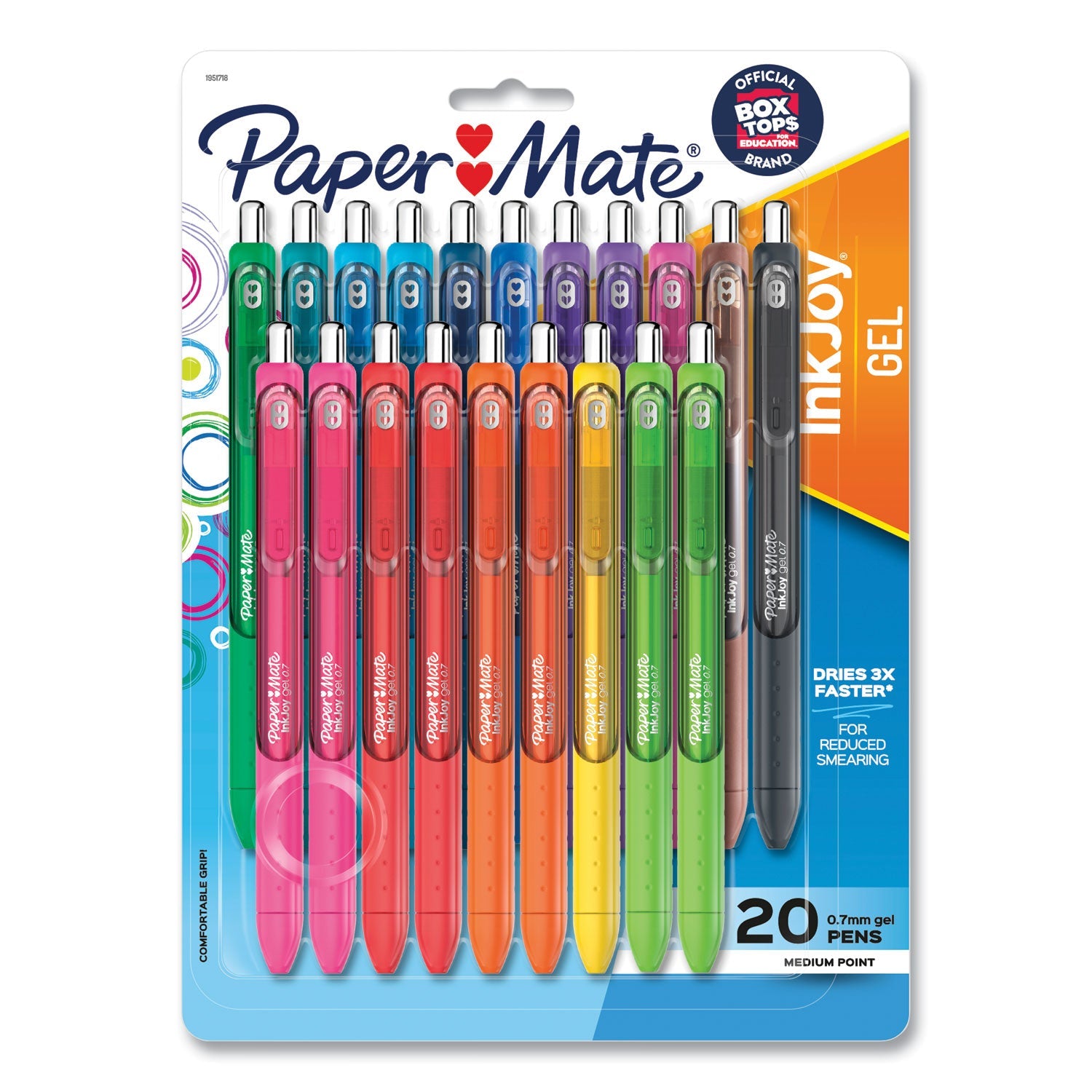 Paper Mate InkJoy Gel Pens | Assorted 20-Pack