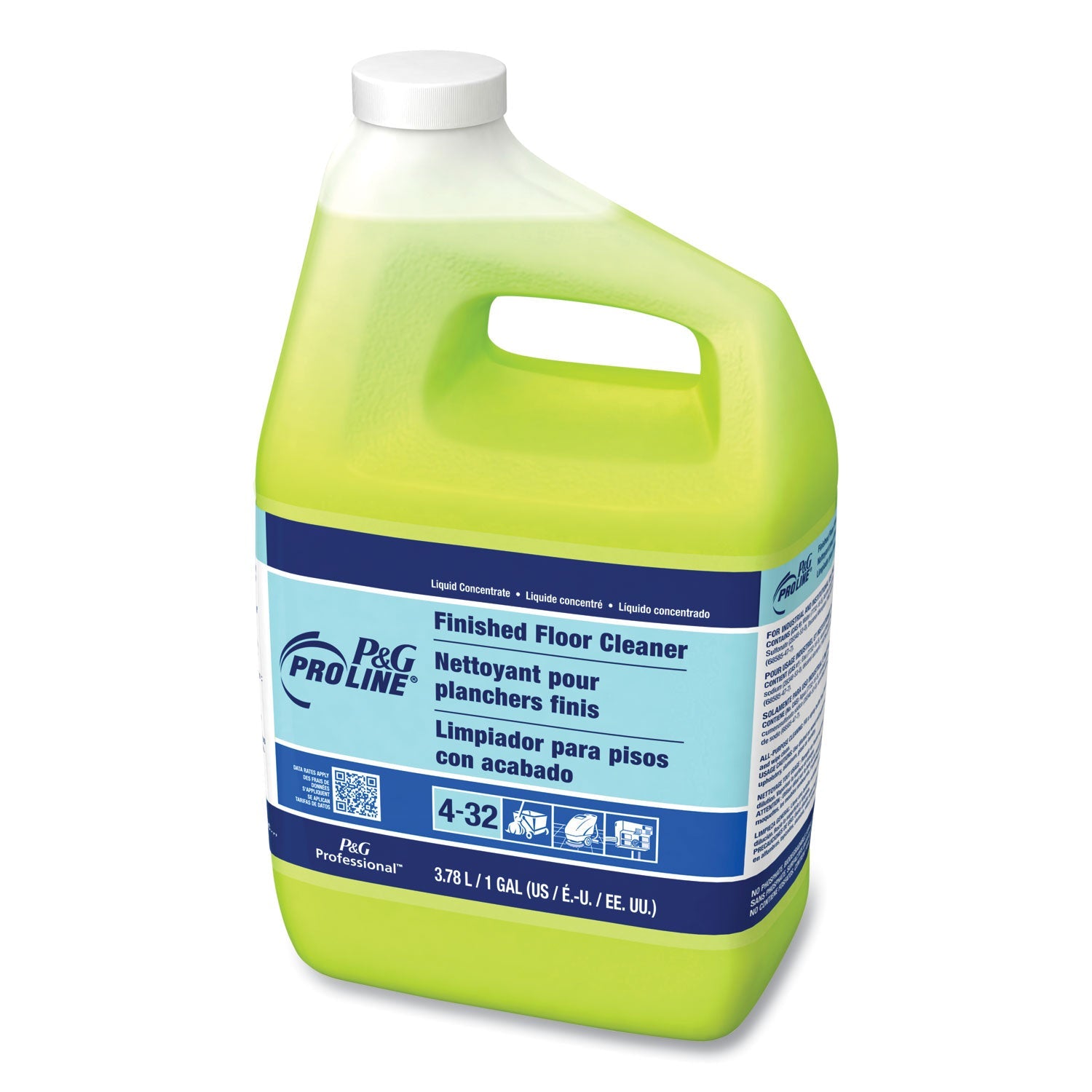 P&G Pro Line® Finished Floor Cleaner, 1 gal Jug - Bloom Skins