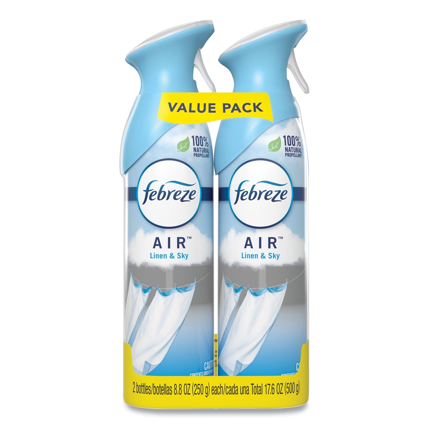 Air Freshener | Linen & Sky, 8.8oz, 2/Pack, Febreze®
