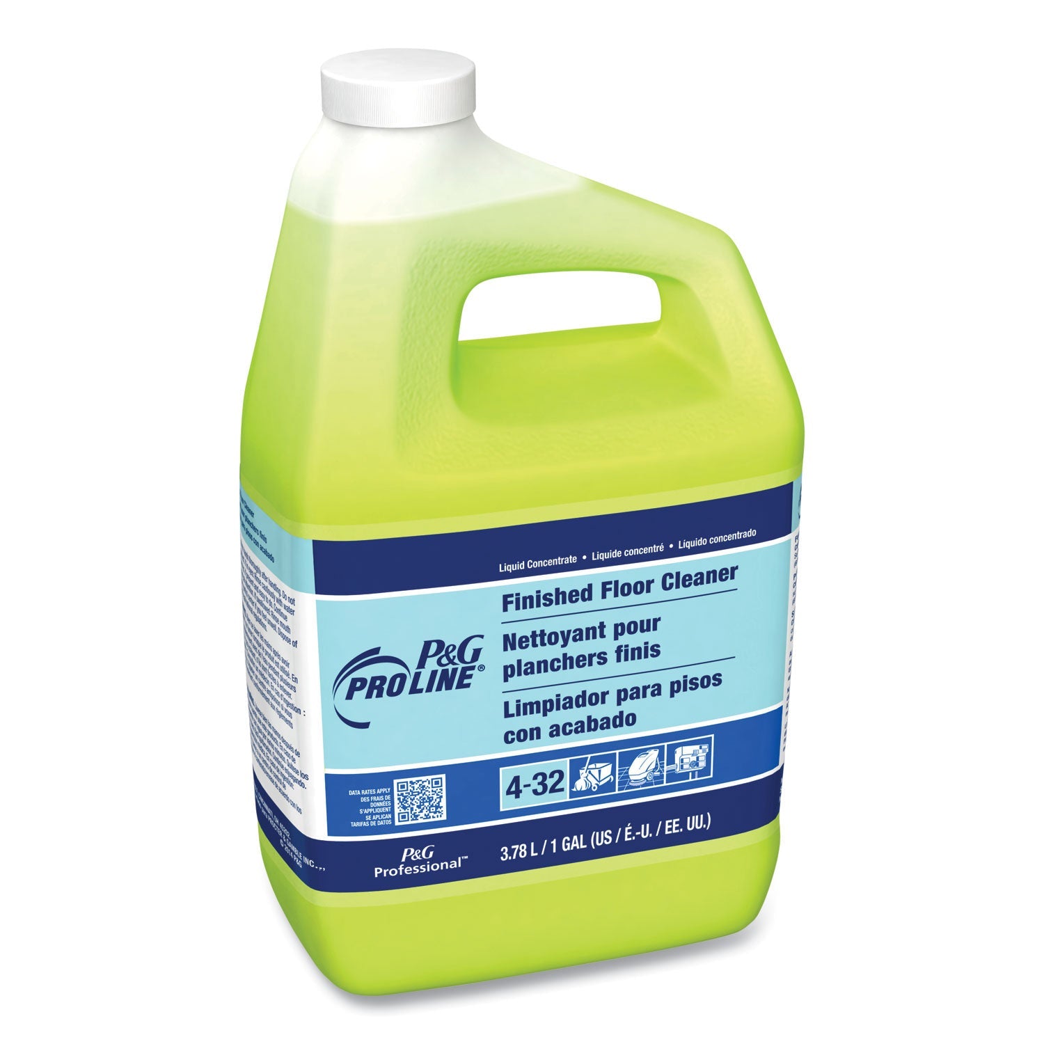 P&G Pro Line® Finished Floor Cleaner, 1 gal Jug - Bloom Skins