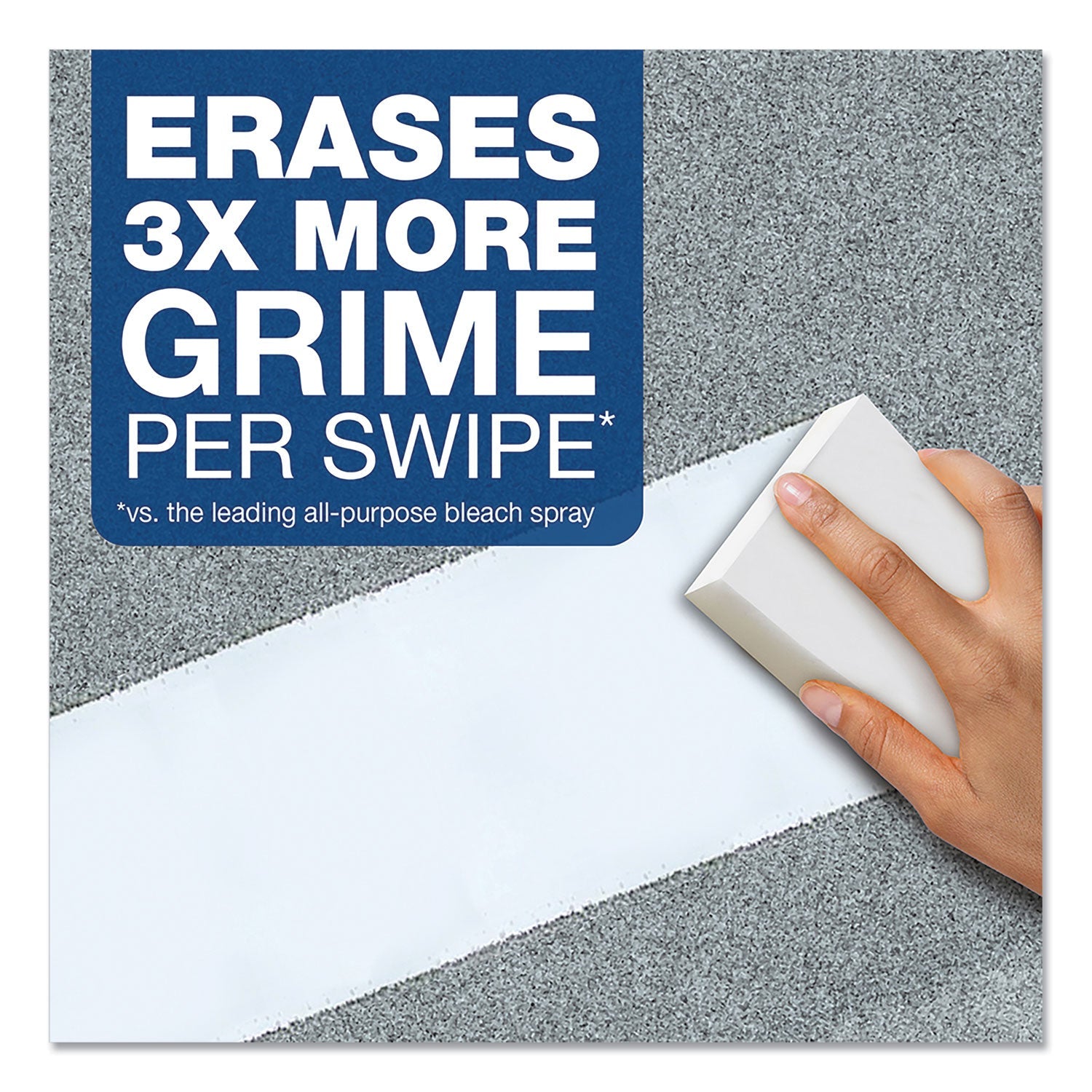 Mr. Clean® Magic Eraser Extra Durable, 4.6 X 2.4, 0.7" Thick, White, 30/carton