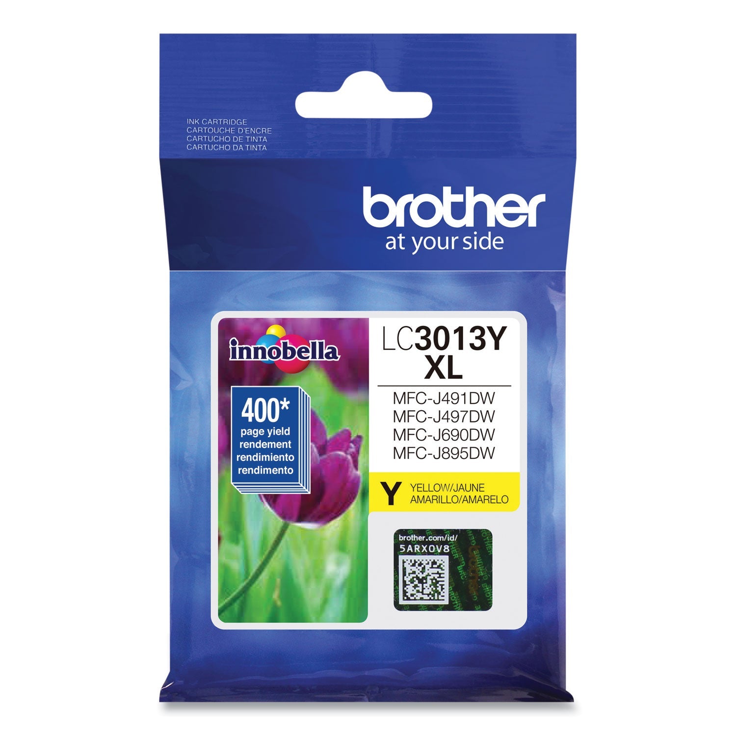 Brother Lc3013y High-Yield Ink | Yellow