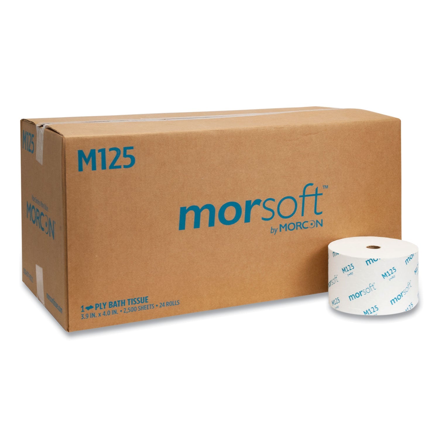 Small Core Bath Tissue | 1-Ply | 24 Rolls