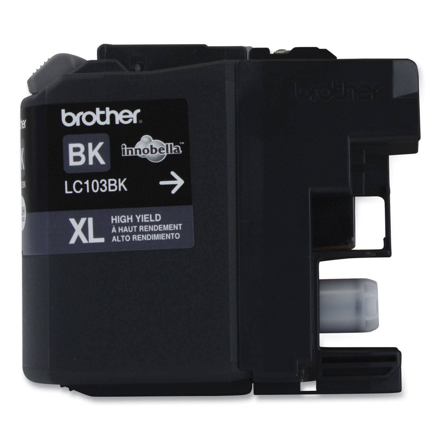 Brother Lc103bk Innobella High-Yield Ink, 600 Page-Yield, Black