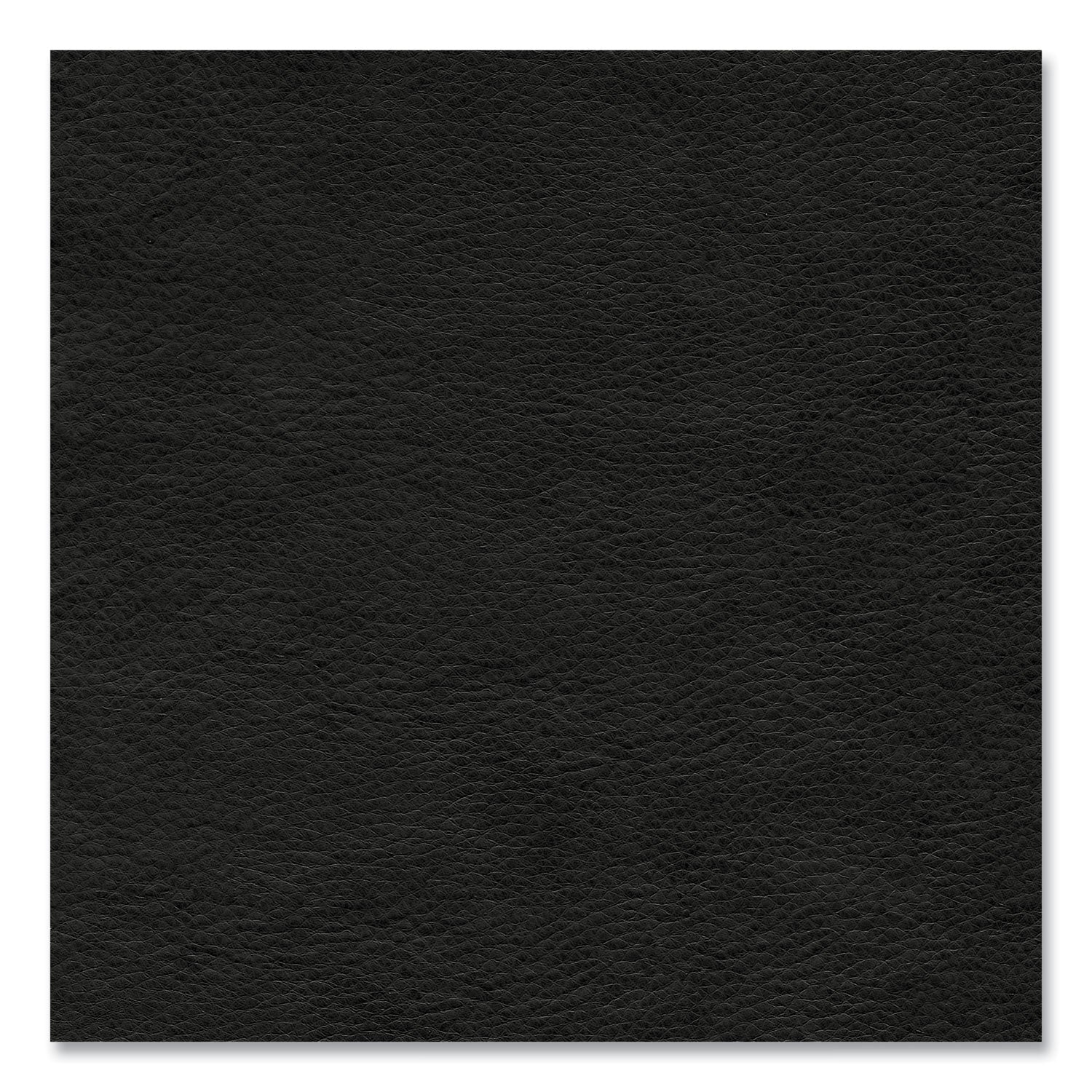 HON® VL606 Stacking Guest Chair without Arms, Bonded Leather Upholstery, 21.25" x 21" x 32.75", Black Seat, Black Back, Black Base