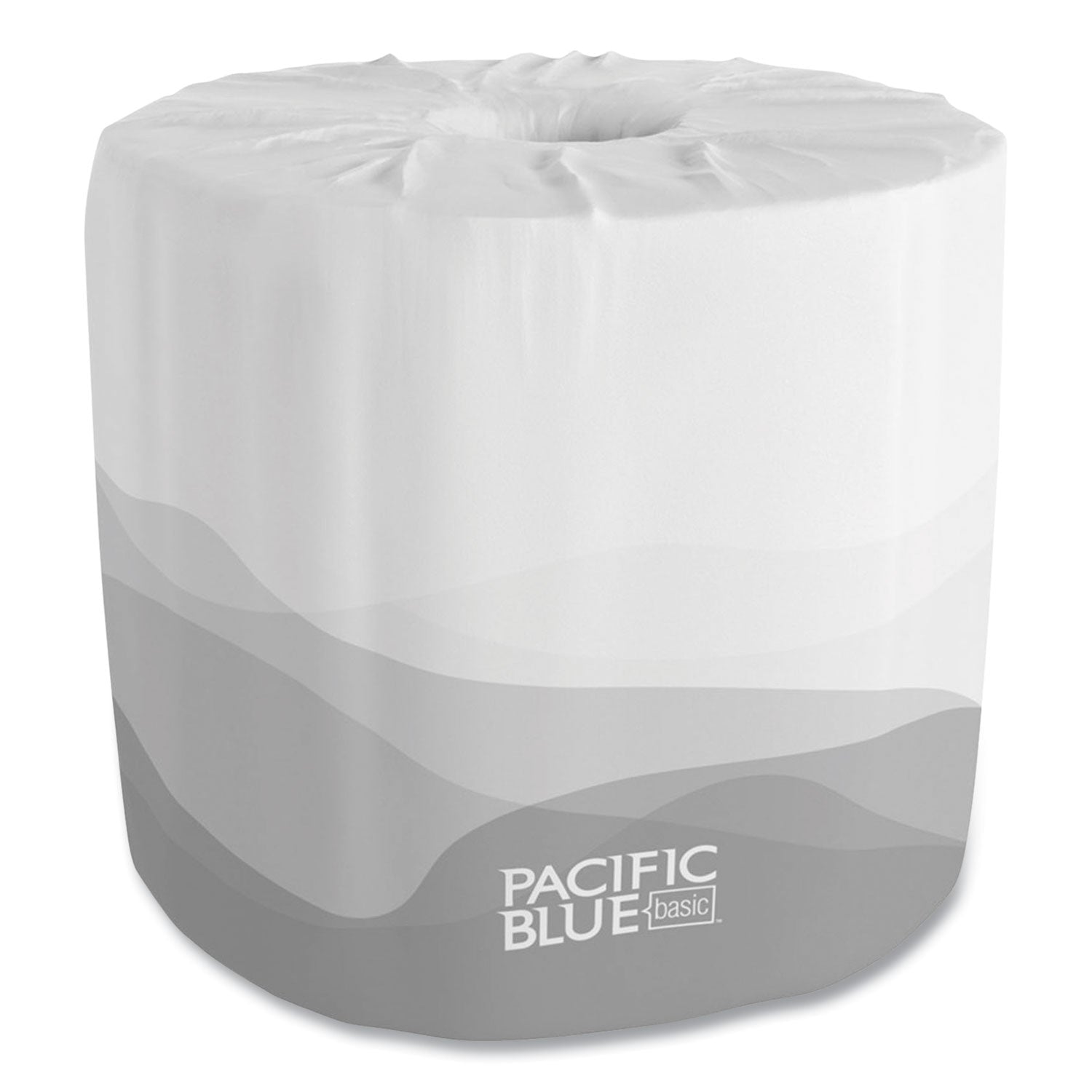 Georgia Pacific® Professional Pacific Blue Basic Embossed Bathroom Tissue, Septic Safe, 2-Ply, White, 550/Roll, 80 Rolls/Carton