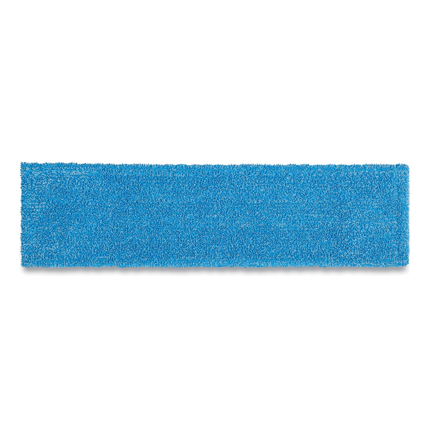 Rubbermaid® Commercial Adaptable Flat Mop Pads, Microfiber, 19.5 X 5.5, Blue