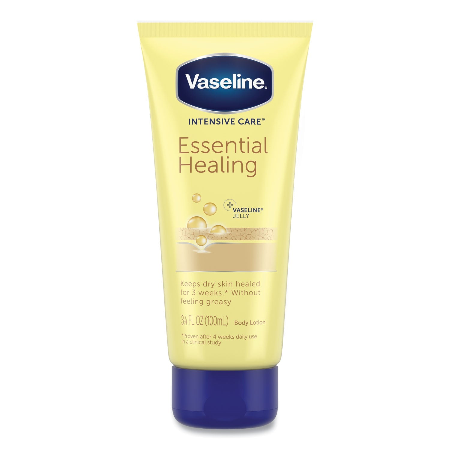 Vaseline® Intensive Care Essential Healing Body Lotion, 3.4 Oz Squeeze Tube